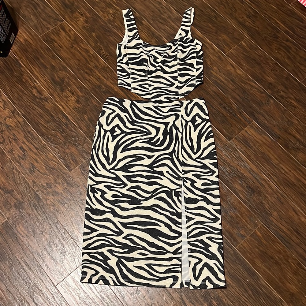 Corset and skirt set